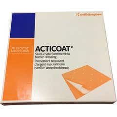 Smith &amp; Nephew Acticoat Acticoat Wrap 10x10cm Box 12uds