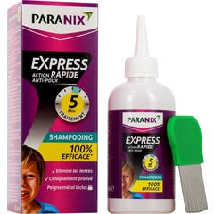 Paranix Express Shampoo 5 Minuti 200 ml + Pettine