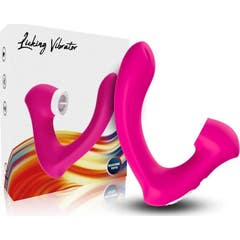 Armony Secretkiss Estimulador Clitoris Vibrador Curvo Fucsia 1ud