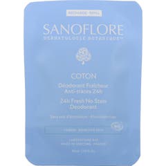 Sanoflore Genopladning Deodorant 24H Bomuld 50 ml