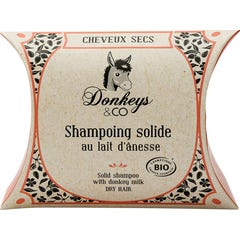 Donkeys & Co Champú Sólido Cabello Seco 75g