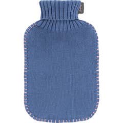 Fashy Bolsa de Agua Suéter Bordes Cosidos 33cm Azul 2l 1ud