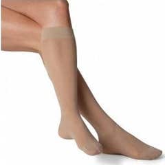 Orbalast short stocking A-D compression very light black large size extra large black