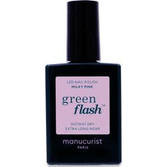 Manucurist Green Flash Lakier do Paznokci Milky Pink 15 ml