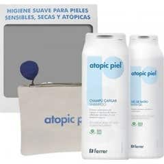 Atopic Piel Pack Champú Capilar 200ml + Gel Baño 200ml + Neces
