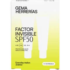 Gh Factor Invisible SPF50 2x50 ml