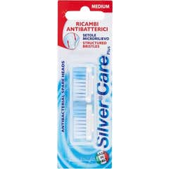Perfetti Van Melle Silver Care Cabezal Medio Recambio 2 uds