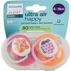 Philips Avent Ultra Air Happy 6-18M Kollektion Tutti Mix 2 Stk.