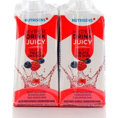 Nutrisens Hyperdrink Juicy Frudos Rojos 4x200ml