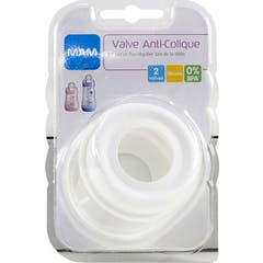 Mam Valve AntiColique Blanc lot de 2