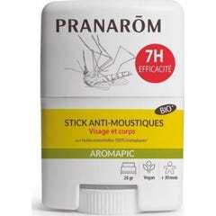 Pranarom Aromapic Stick Anti-Moustiques Visage Et Corps Bio 20 G