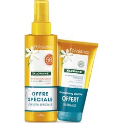 Klorane Spray Solar Sublime SPF50 200 ml + Gel de Ducha 75 ml