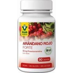 Raab Vitalfood Mirtilo Vermelho Forte Bio 90caps