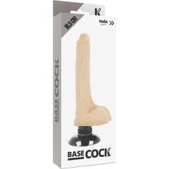 Vibratore realistico Basecock 2-1 Natural 18.5cm 1pc