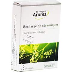 Le Comptoir Aroma Keramik Nachfüllpackung Armband Diffusor 3unts