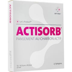 Actisorb Pans 10Cm5X10Cm5 12