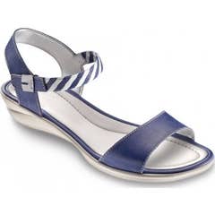 Scholl Elaenia Sandal Navy Blue Size 39 1ut