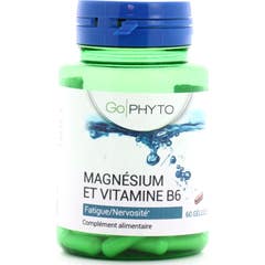 Go Phyto Magnesium und Vitamin B6 60 Kapseln