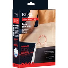 Exdol Girdle Elastisk åndbar beige T-XL 1ud