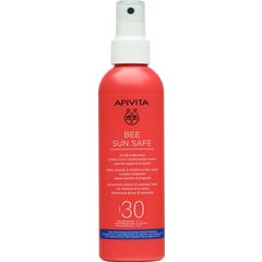 Apivita Bee Sun Safe Face Spray Ultra Light Body Spray SPF30 200ml