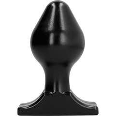All Black Anal Plug 16x8 cm 1 ud