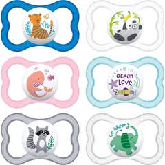 Mam Succette Supreme 6+ Months Silicone 2uts