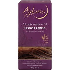 Ayluna Tinte Cabello Vegetal Nro 70 Castaño Canela 100g