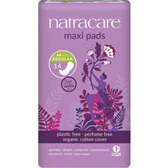 Natracare Compresa regular maxi pads 14uds
