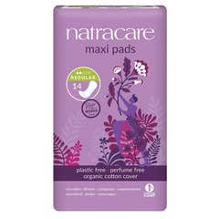 Natracare Compresa regular maxi pads 14uds