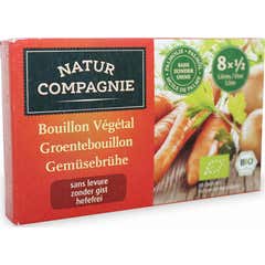 Natur Compagnie Caldo Vegetales sin Levadura sin Azúcar Bio 88g