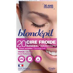 Berdoues Cera Fria Facial Bandas 20 uds