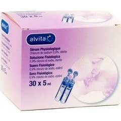 Alvita saltvand steril fysiologisk enkeltdosis 30uds