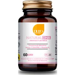Pure Omega Natural DHA Pregnancy Breastfeeding DHA 60 Pearls