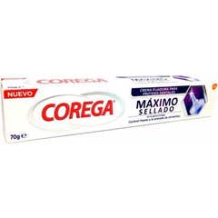 Corega Power Max Fijación + Sellado Sin Sabor 70g