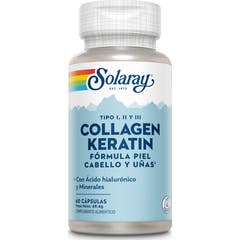 Solaray Collagen Keratin 60cáps