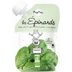 Popote Calabaza Espinacas Ecológico 120g