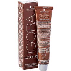 Schwarzkopf Igora Color 10 Tinte 7-5 Rubio Medio Dorado 60ml