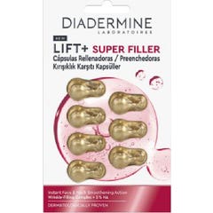 Diadermine Lift + Super Filler Rellenador Alisante Rostro y Cuello 7caps