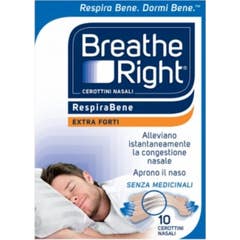 Breathe Right Cerotti Nasali Extra Forti 10 Unità