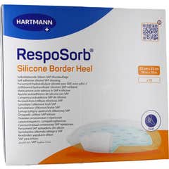 Hartmann RespoSorb Silicone Border Heel 25 x 25 cm 10 stk
