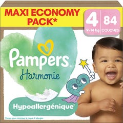 Pampers Harmonie Pañales Talla 4 9-14 kg 84 uds