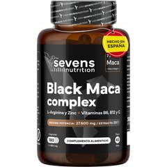 Sevens Nutrition Maca Negra L-Arginina Zinc Vit B6 B12 C 180caps