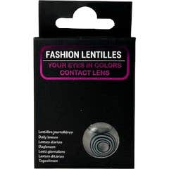 Fashion Lentilles Halloween Lentillas Spiral 1ud