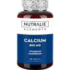 Nutralie Calcio 800mg + Magnesio + D3 Huesos y Músculos 90comp