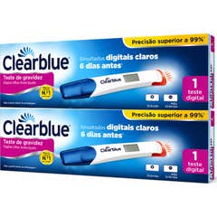Clearblue Pack Prueba de embarazo Ultratemprana Digital 2 Pruebas