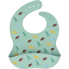 Tutete Bavaglino in Silicone Dinosauro 1 Unità