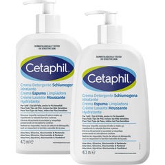 Cetaphil Pianka do mycia twarzy 2x473 ml