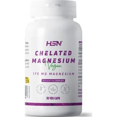 HSN Bisglicinato de Magnesio 175mg Magnesio 30vcaps