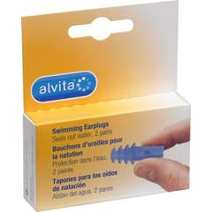 Alvita swim earplugs 4 uts