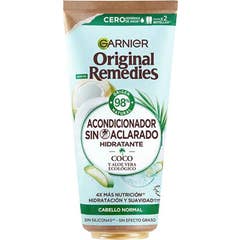 Garnier Original Remedies Coco y Aloe Vera Acondicionador Sin Aclara 200ml
